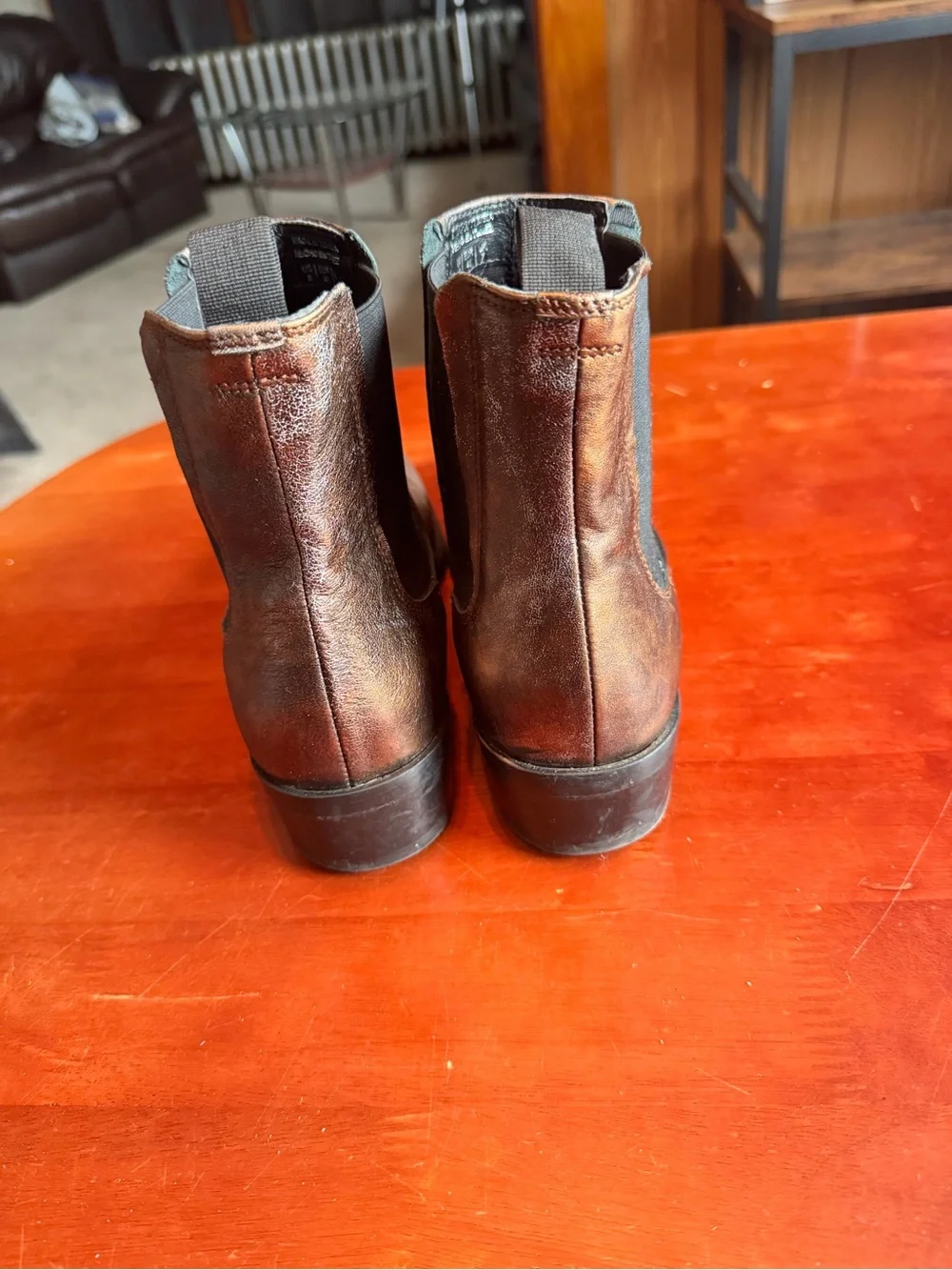 Aldo Brown Leather Chukka Boots